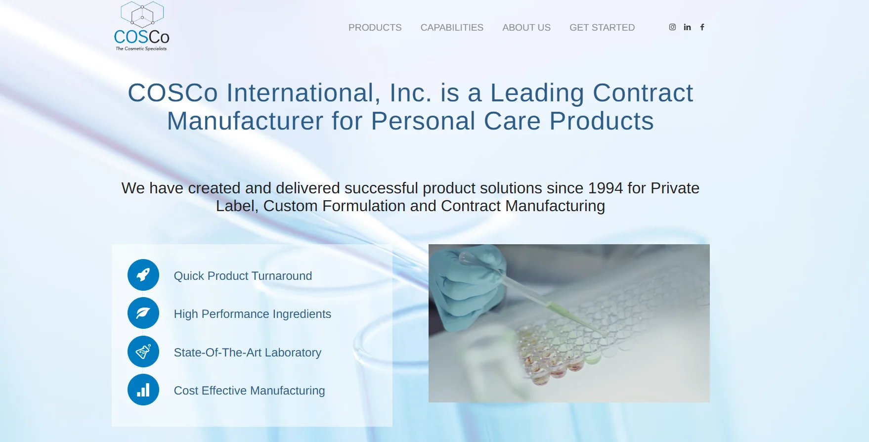 Private Label Cosmetics Manufacturers in USA